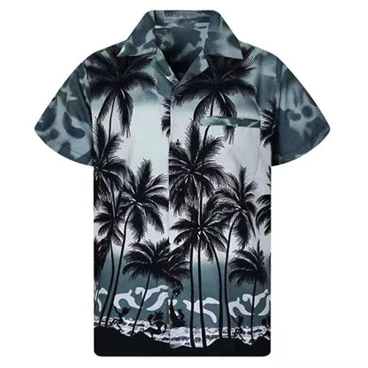 Herren Freizeithemd Modern Stylisch Sommer
