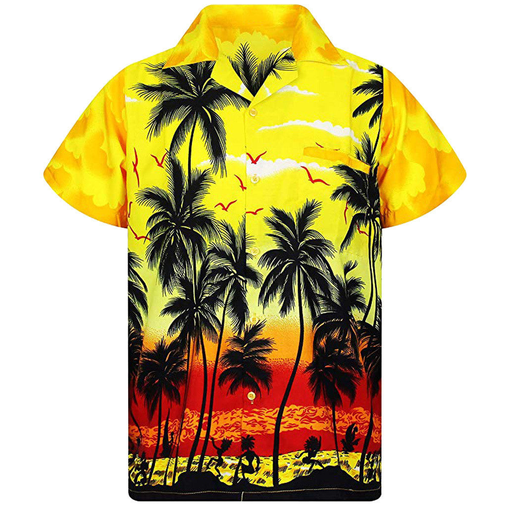 Herren Freizeithemd Modern Stylisch Sommer