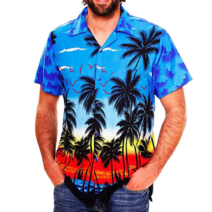 Herren Freizeithemd Modern Stylisch Sommer