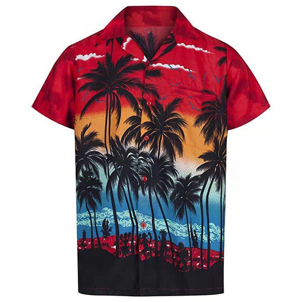 Herren Freizeithemd Modern Stylisch Sommer