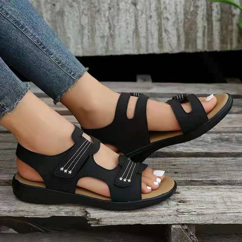 Damen Freizeitsandalen Ergonomisch Bequem Komfortabel