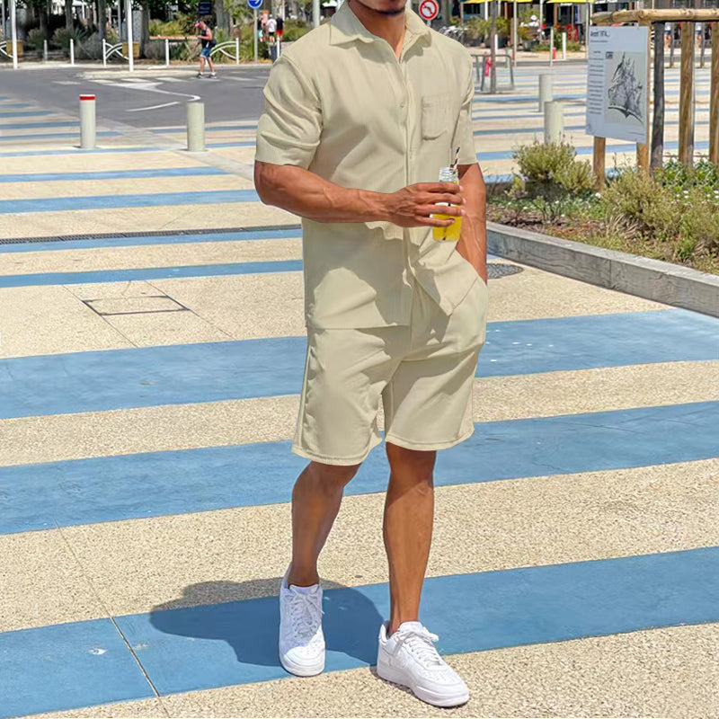 Bequemes Herren Freizeit Outfit Set