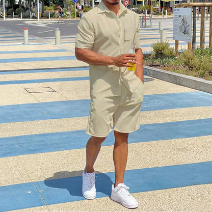 Bequemes Herren Freizeit Outfit Set