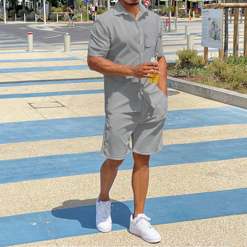Bequemes Herren Freizeit Outfit Set