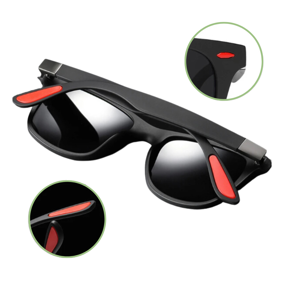 Herren Sonnenbrille Polarisiert Sportlich Schutzbrille