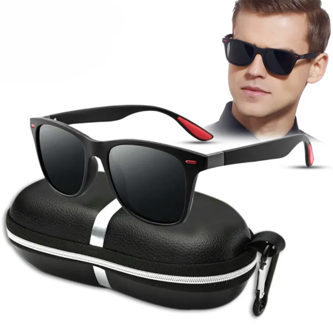 Herren Sonnenbrille Polarisiert Sportlich Schutzbrille