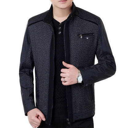 Wasserabweisende Herrenjacke Funktionell mit Stoffdetails