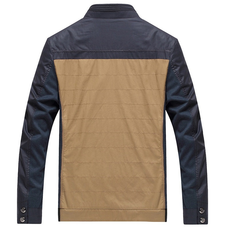 Herren Sportjacke Technisch Funktionell Mit Kontrastdetails