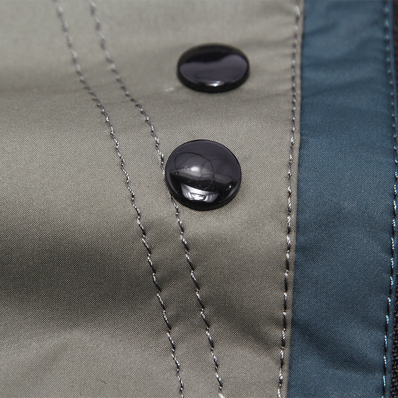 Herren Wetterjacke Warm Isoliert Wasserfest