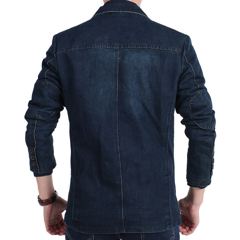 Maßgeschneiderter Herren Blazer Denim Modern