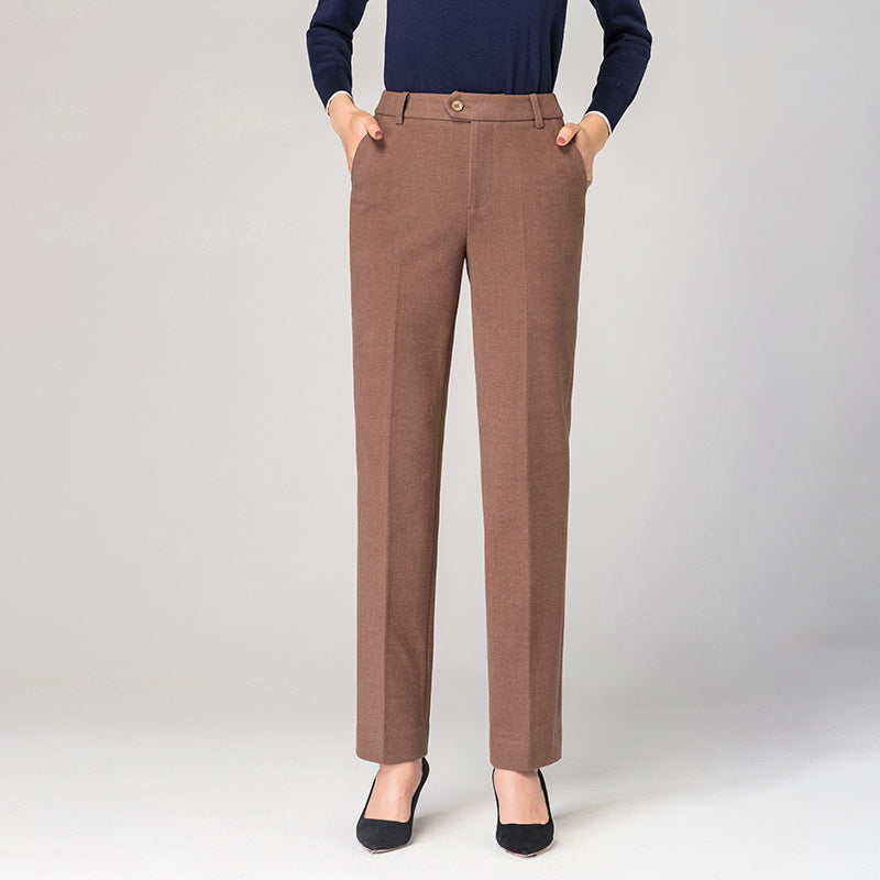 Damen Stoffhose Elegant mit Bundfalten