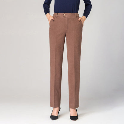 Damen Stoffhose Elegant mit Bundfalten