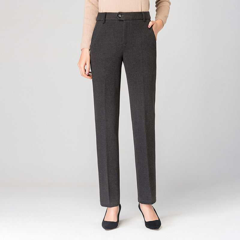 Damen Stoffhose Elegant mit Bundfalten
