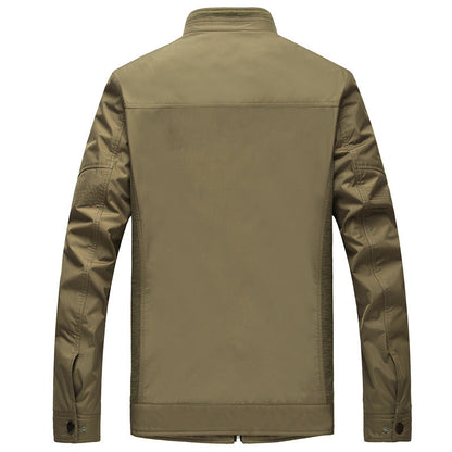 Herren Regenjacke Warm Thermofutter Wasserdicht Modern