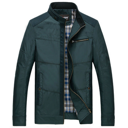 Herren Regenjacke Warm Thermofutter Wasserdicht Modern