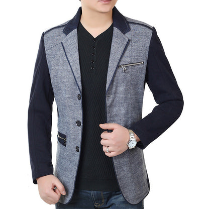 Mann Blazerjacke Sportlich Modern Slim Fit - BerlinGlamour