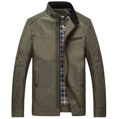 Herren Regenjacke Warm Thermofutter Wasserdicht Modern