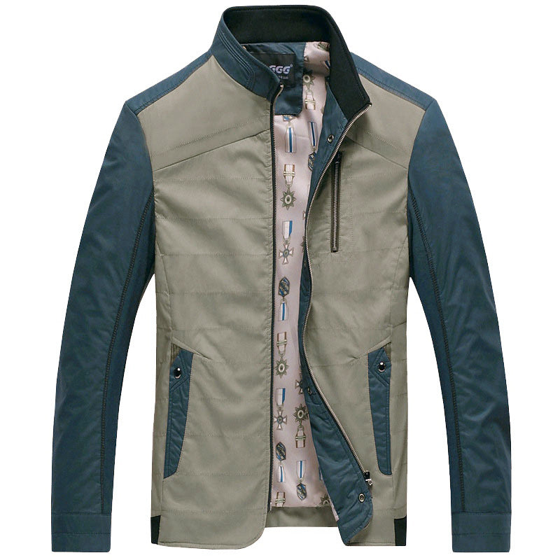 Herren Sportjacke Technisch Funktionell Mit Kontrastdetails