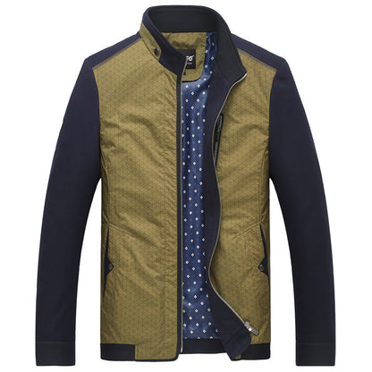 Herren Freizeitjacke mit geometrischem Muster Trendig