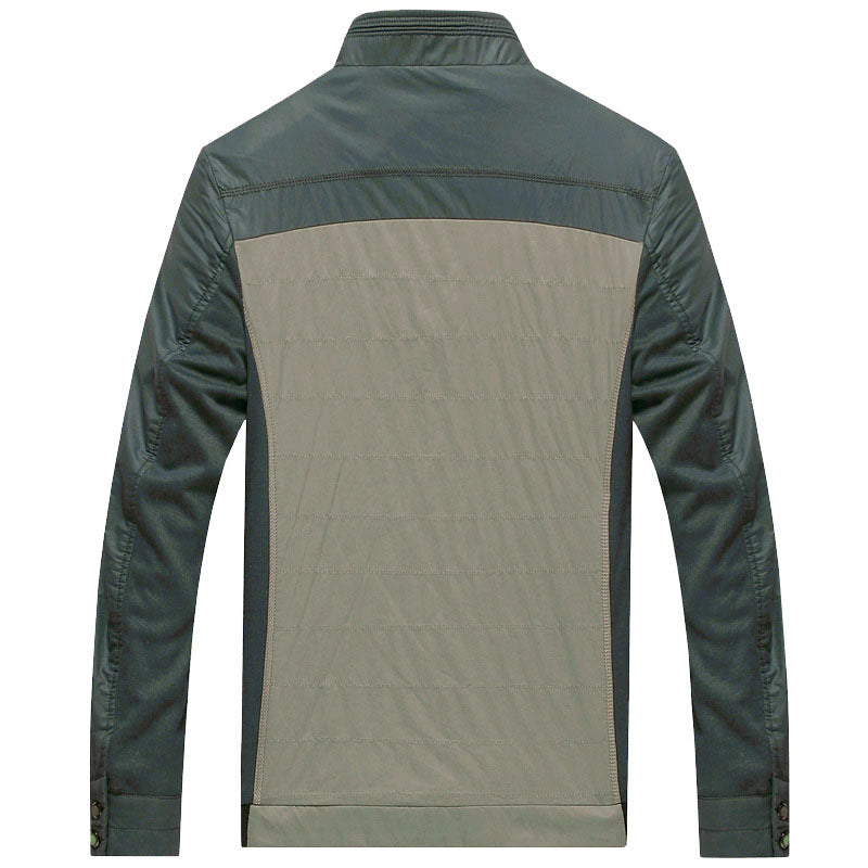 Herren Sportjacke Technisch Funktionell Mit Kontrastdetails