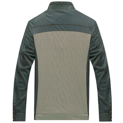 Herren Sportjacke Technisch Funktionell Mit Kontrastdetails