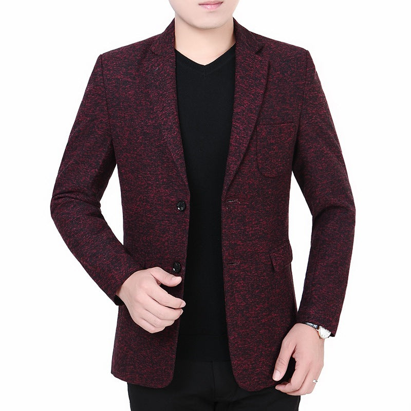Herren Blazer Slim Fit Jacquard Modern Berlin Stil