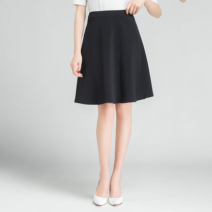 Eleganter Damen Rock Klassisch Schwarz
