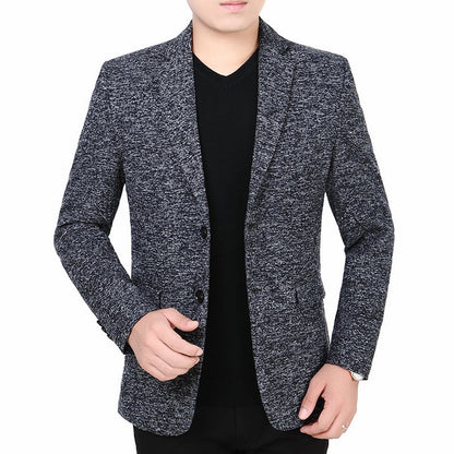Herren Blazer Slim Fit Jacquard Modern Berlin Stil