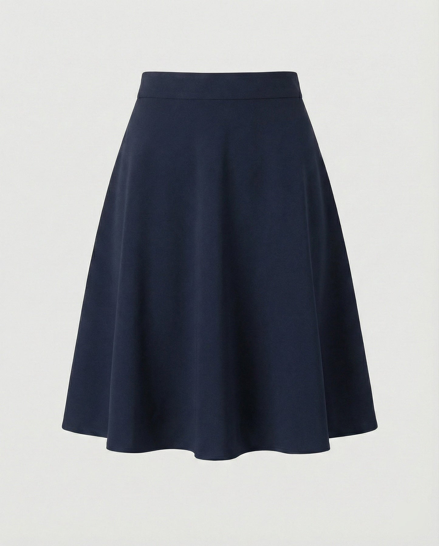 Eleganter Damen Rock Klassisch Schwarz