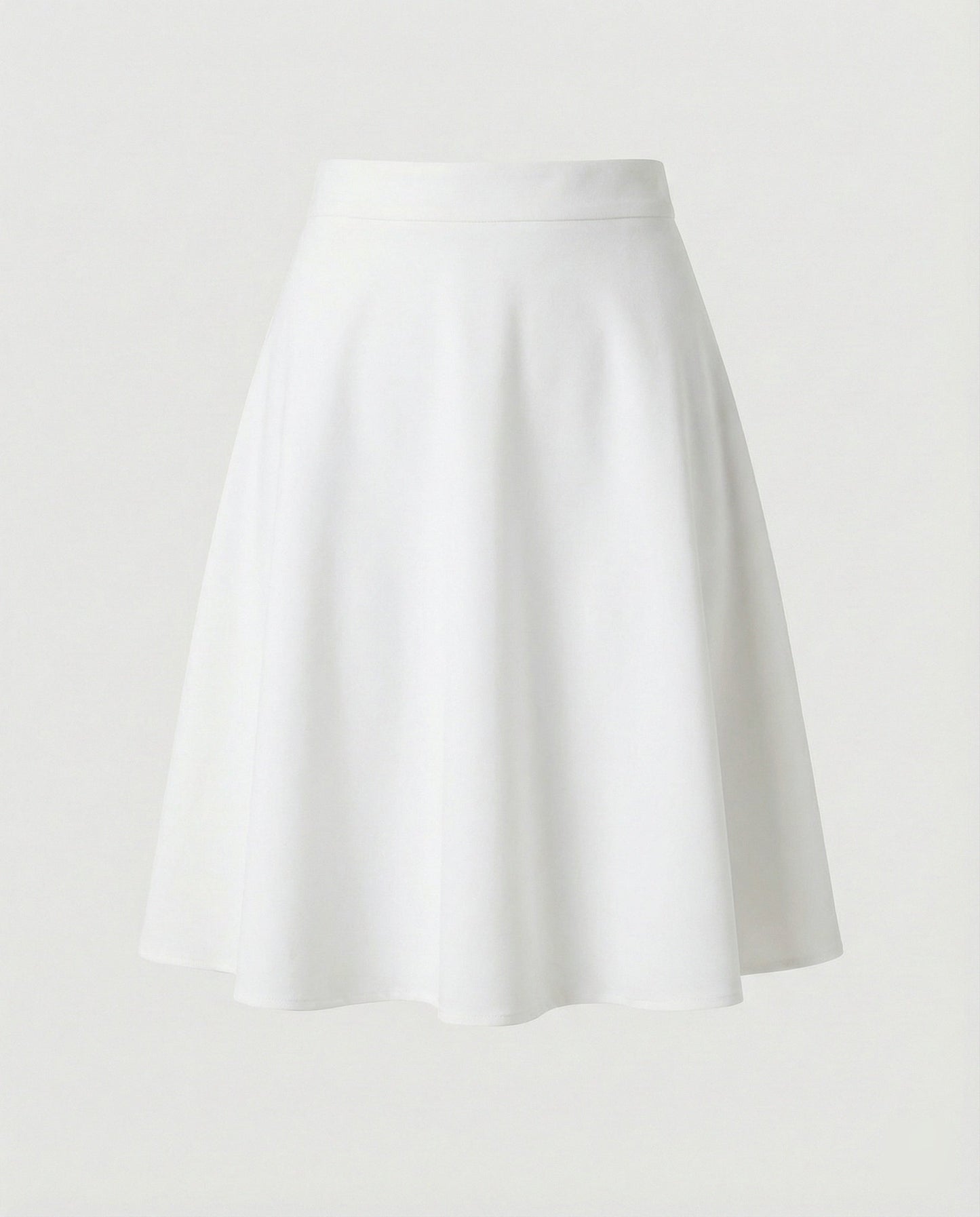 Eleganter Damen Rock Klassisch Schwarz