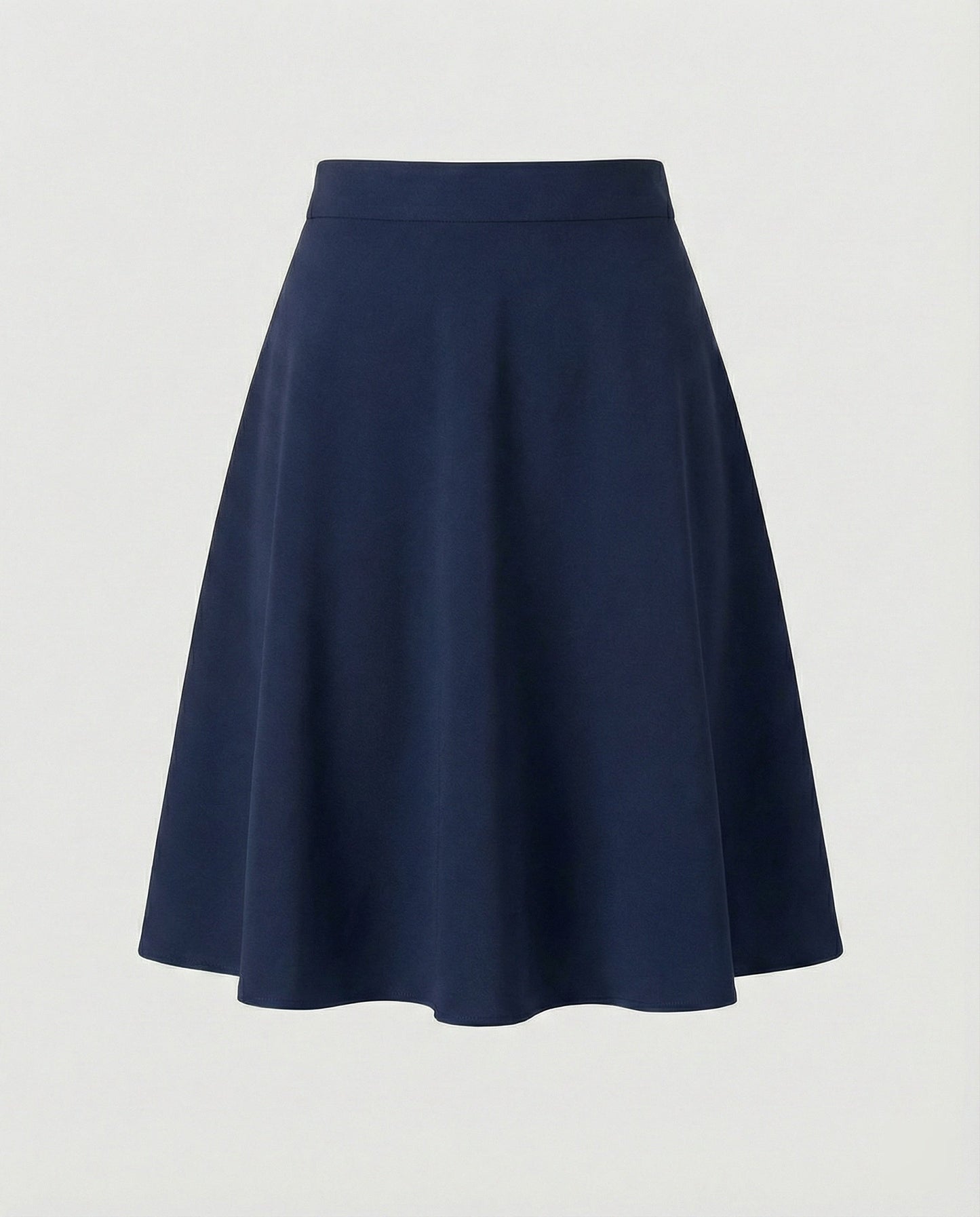 Eleganter Damen Rock Klassisch Schwarz