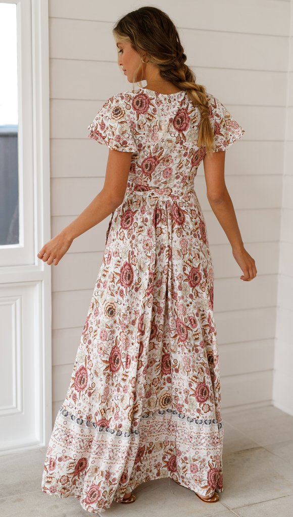 Blumenkleid Damen Sexy Sommerkleid
