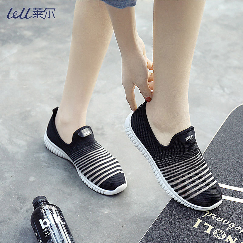 Damen Sneaker Bequem Leicht Luftig Sportlich