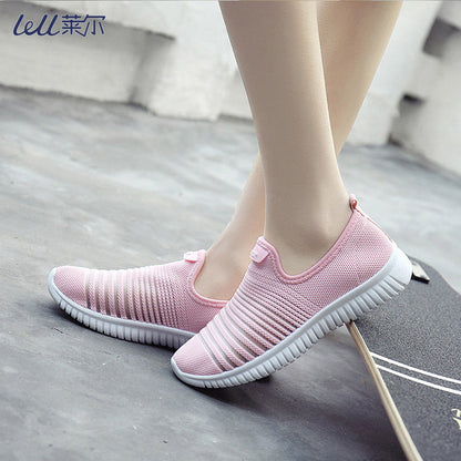 Damen Sneaker Bequem Leicht Luftig Sportlich