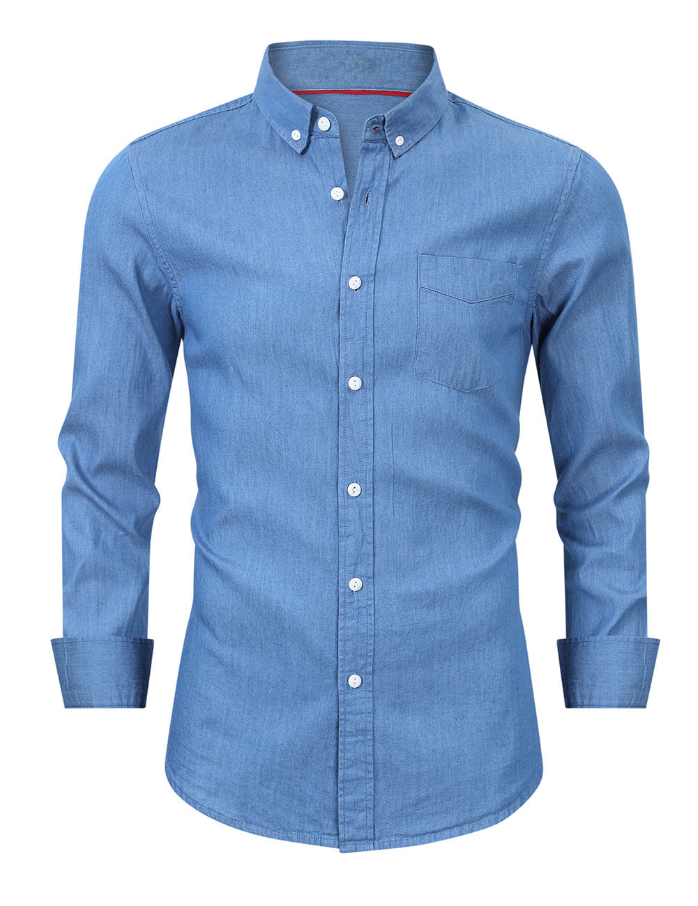 Herren Jeanshemd Modern Casual Style
