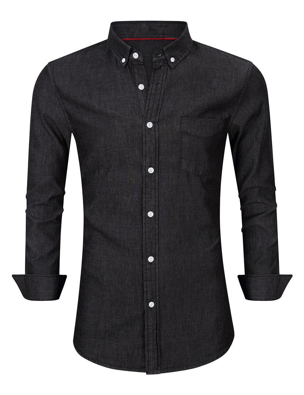 Herren Jeanshemd Modern Casual Style