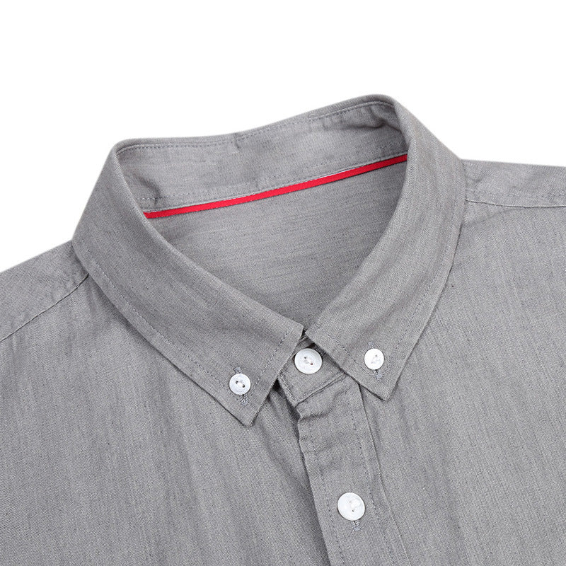 Herren Jeanshemd Modern Casual Style