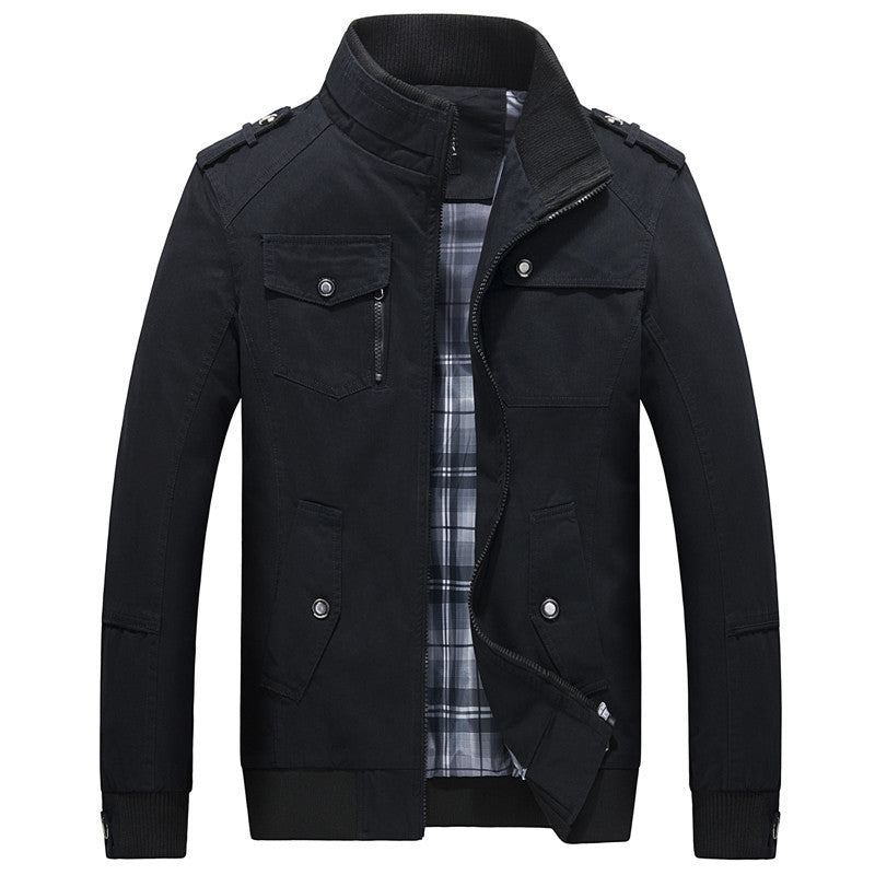 Herren Übergangsjacke Multifunktional mit Taschen