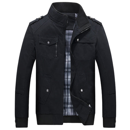Herren Übergangsjacke Multifunktional mit Taschen