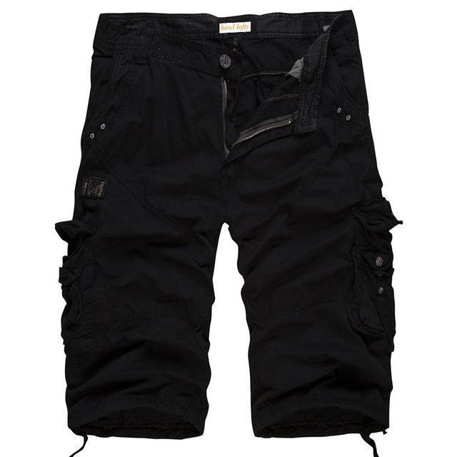 Militär Shorts Herren Cargo Bequem Größe