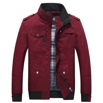 Herren Übergangsjacke Multifunktional mit Taschen