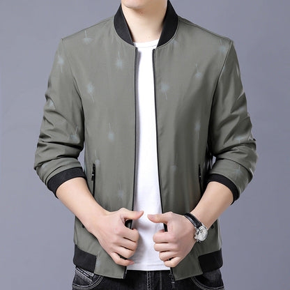 Herren Freizeitjacke Modern Floralmuster Trendy