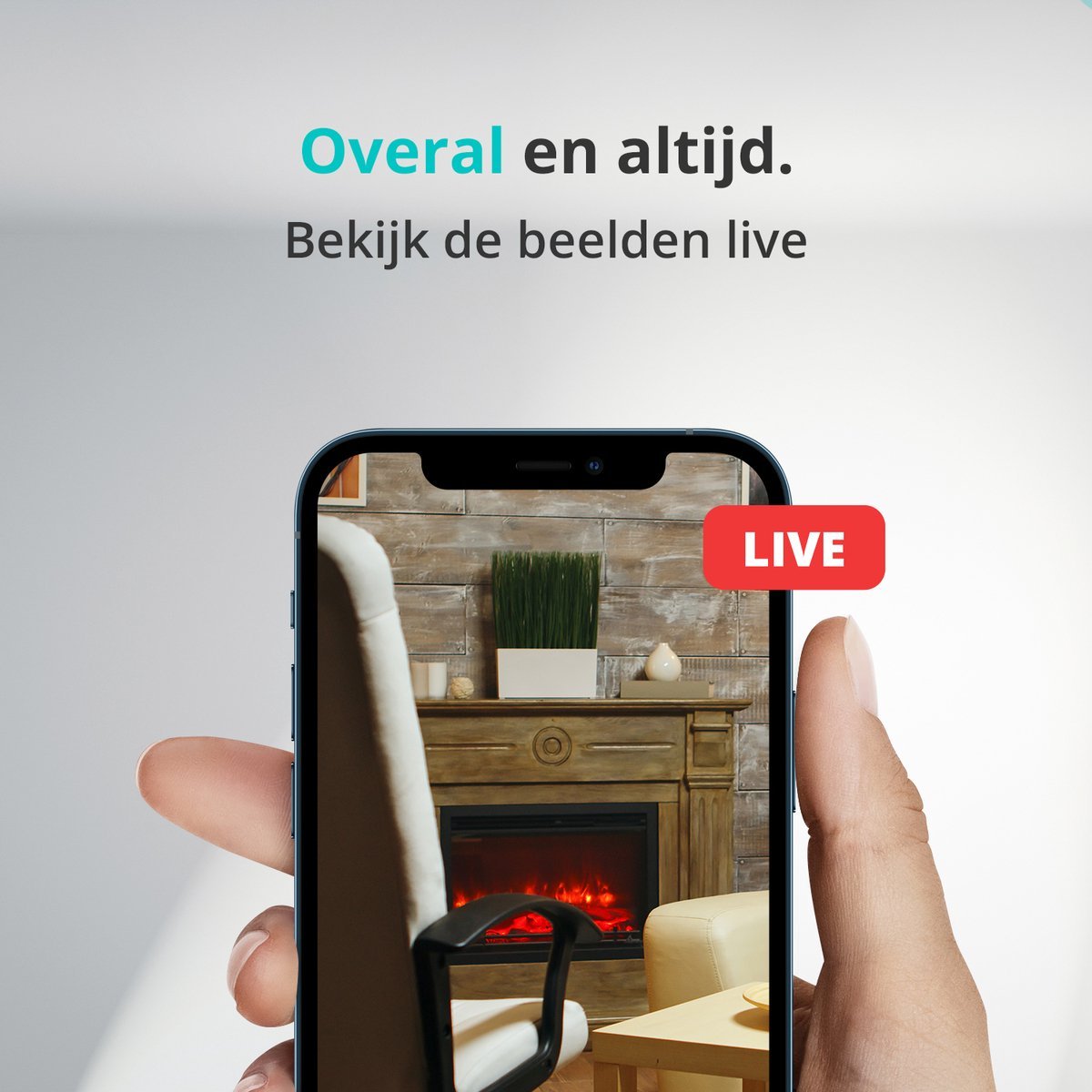 WiFi Kamera 1080p Ultra Kompakt Sicherheitskamera für Zuhause
