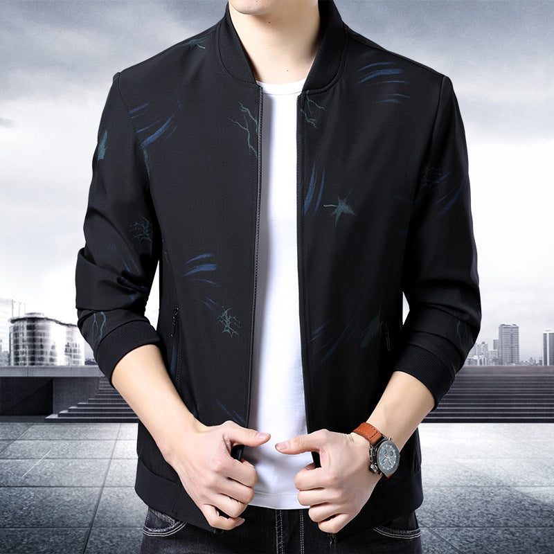 Herren Bomberjacke Sportlich Modern Berlin - BerlinGlamour