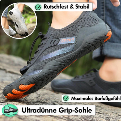 Bequeme Barfußschuhe für Frauen Natürlich Lederschuhe