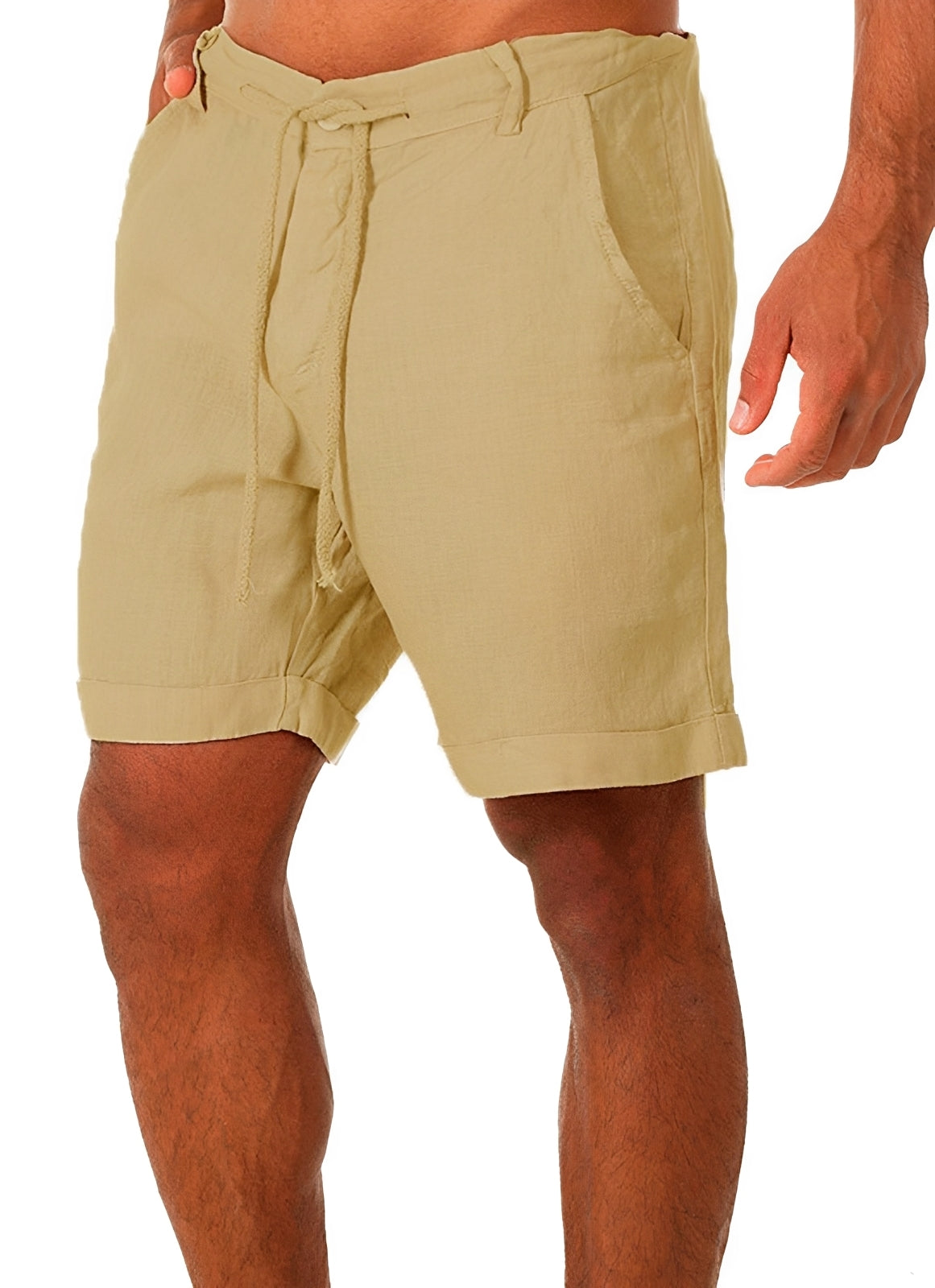 Herren Shorts Bequem Lässig Schnüren