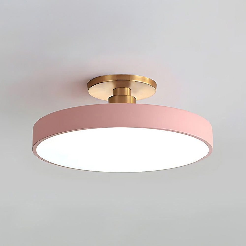 LED Deckenleuchte Modern Gold Mit Dimmfunktion