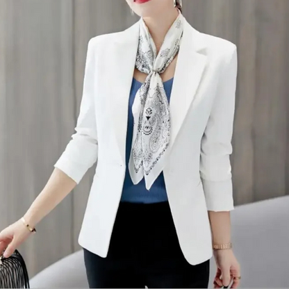 Damenblazer Eleganter Business Blazer Schwarz