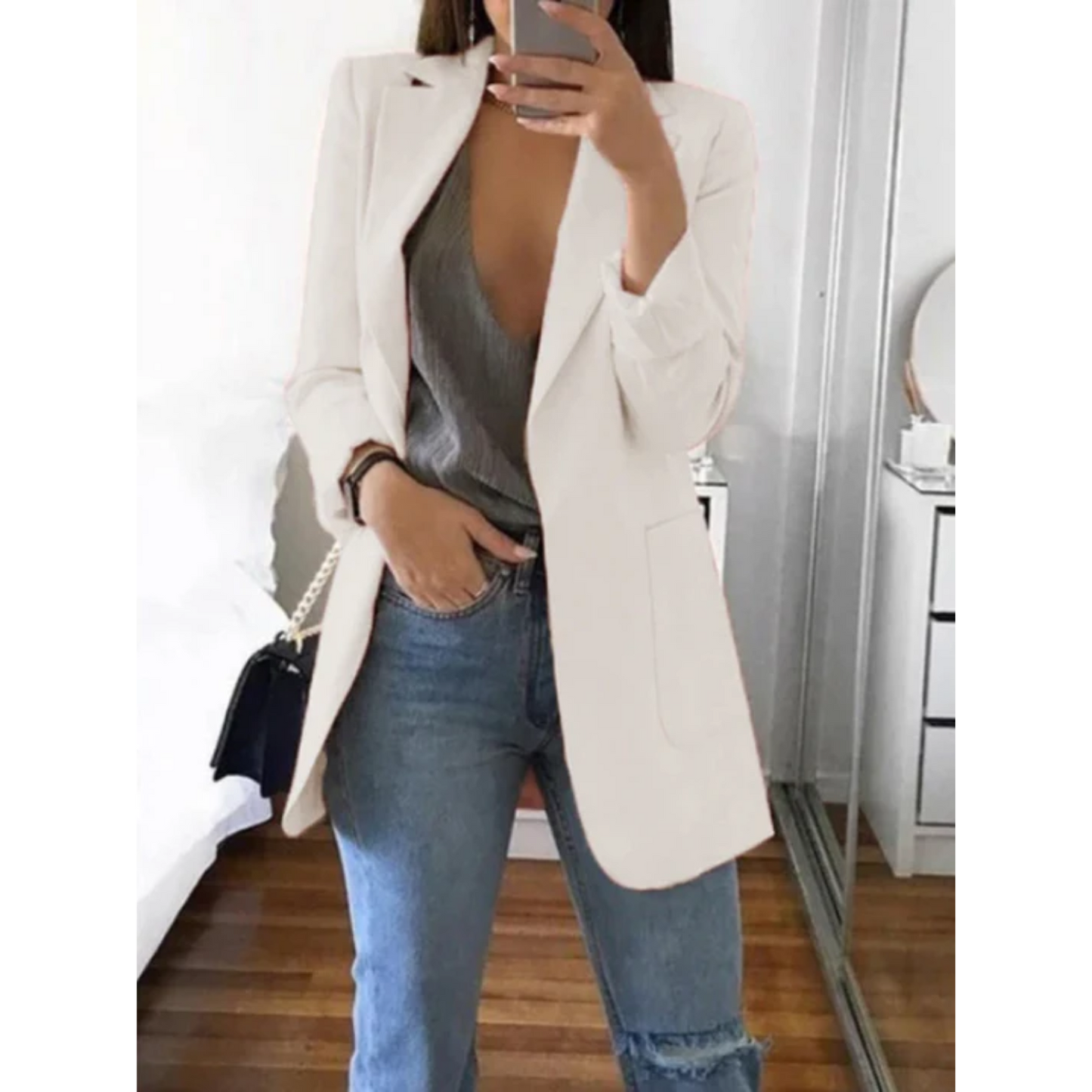 Schmale Blazer Damen Modern & Elegannt