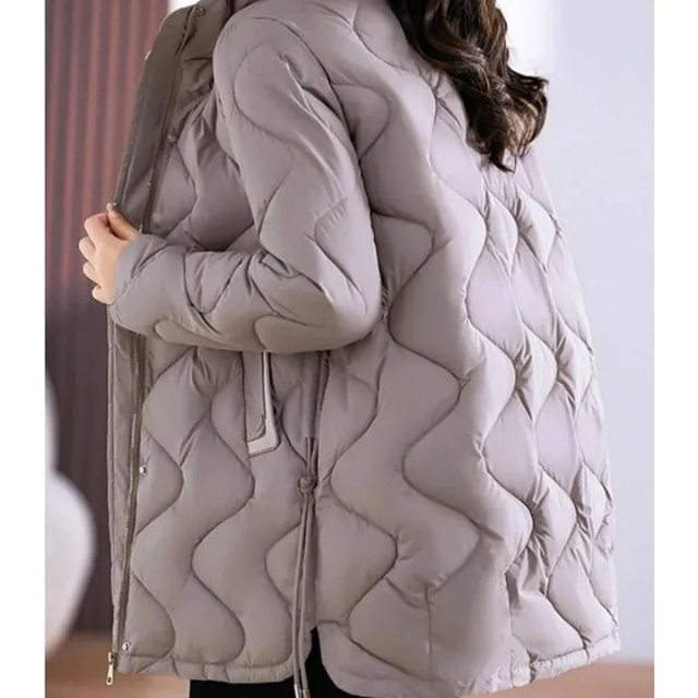 Damen Winterjacke Langärmelig Warm Freizeit